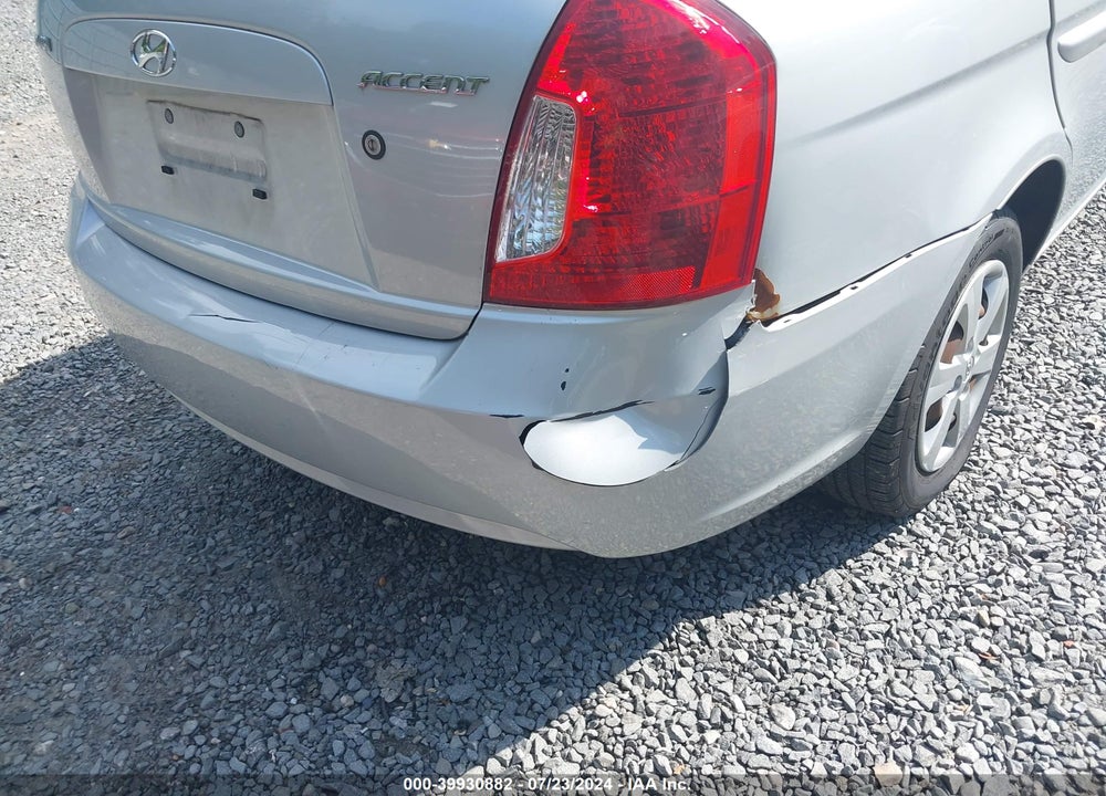 2008 HYUNDAI ACCENT GLS VIN: KMHCN46C58U259185