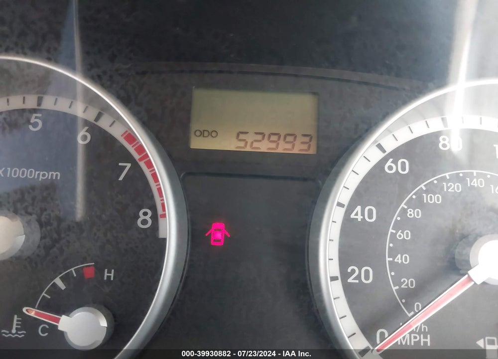 2008 HYUNDAI ACCENT GLS VIN: KMHCN46C58U259185