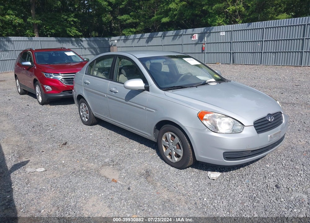 2008 HYUNDAI ACCENT GLS VIN: KMHCN46C58U259185