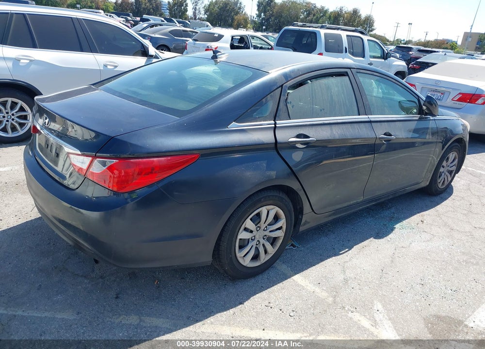 2012 HYUNDAI SONATA GLS VIN: 5NPEB4AC1CH432412