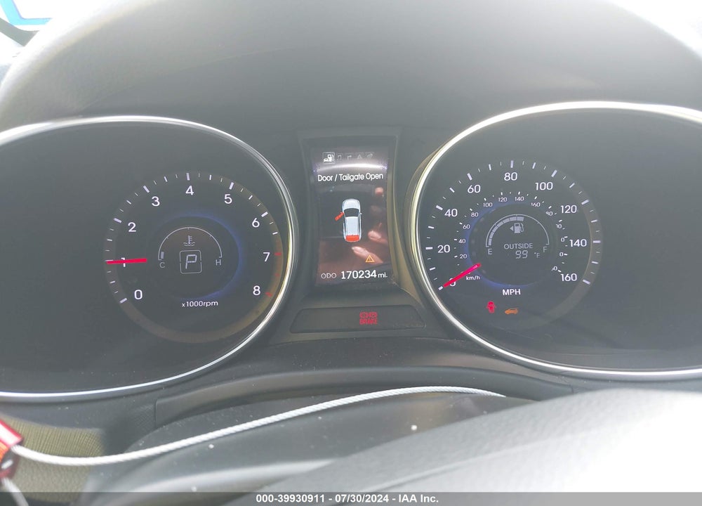 2014 HYUNDAI SANTA FE SPORT VIN: 5XYZU3LA5EG184404