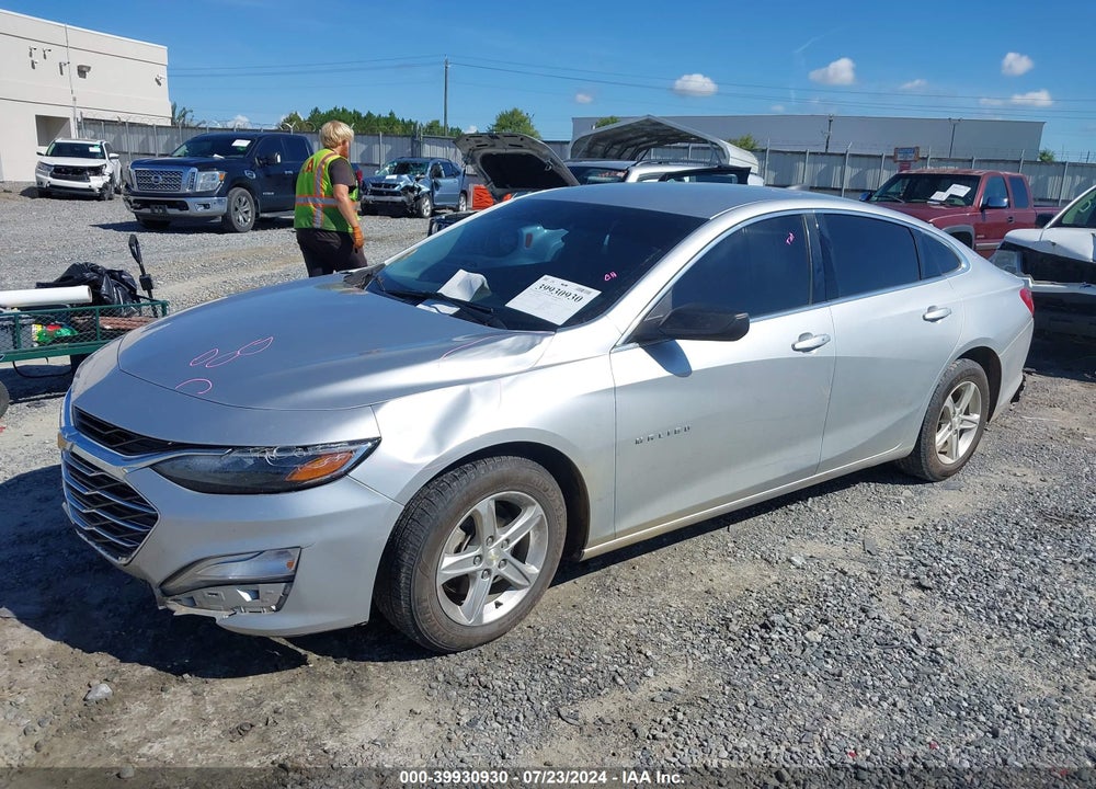 2019 CHEVROLET MALIBU 1LS VIN: 1G1ZB5ST0KF117866
