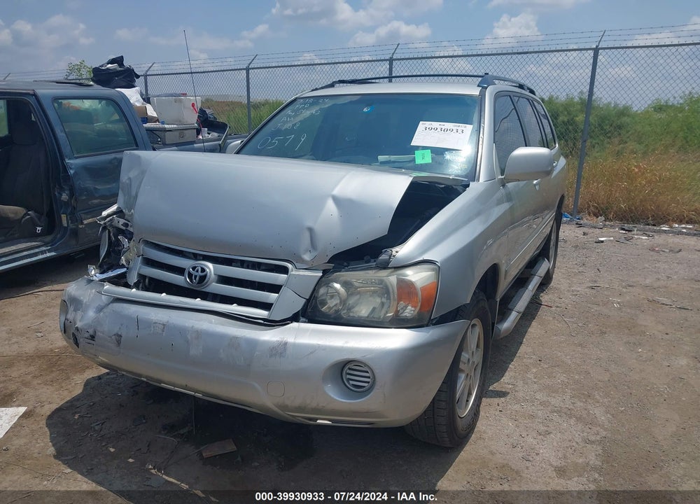 2006 TOYOTA HIGHLANDER VIN: JTEGD21A860140579