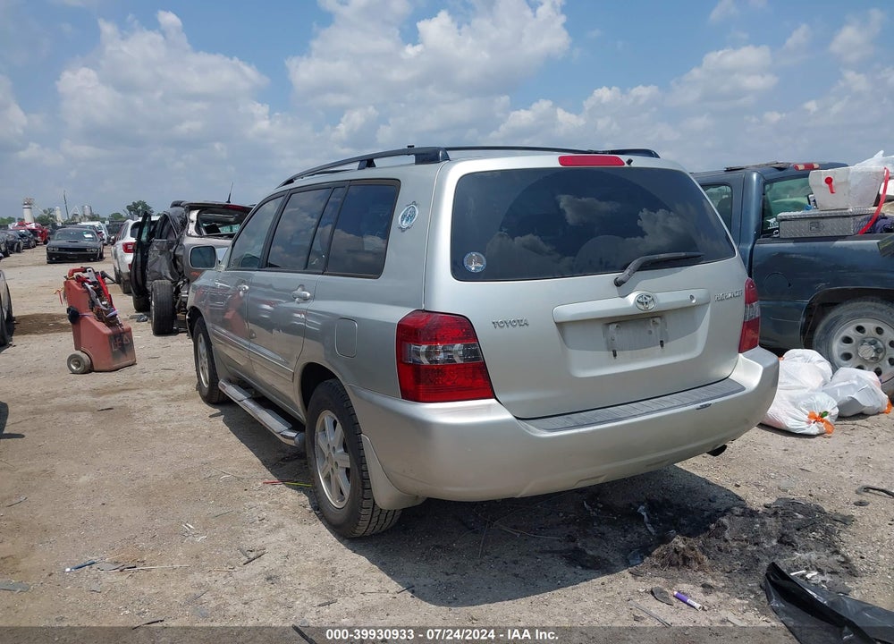 2006 TOYOTA HIGHLANDER VIN: JTEGD21A860140579