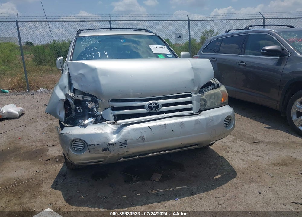 2006 TOYOTA HIGHLANDER VIN: JTEGD21A860140579