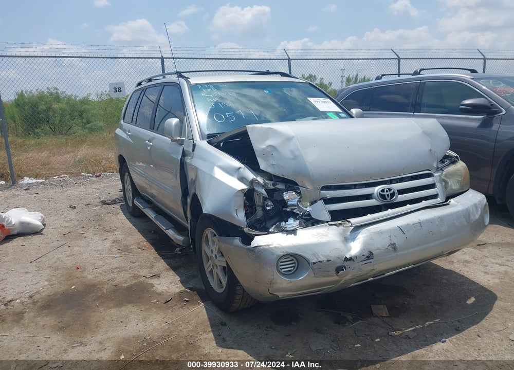 2006 TOYOTA HIGHLANDER VIN: JTEGD21A860140579