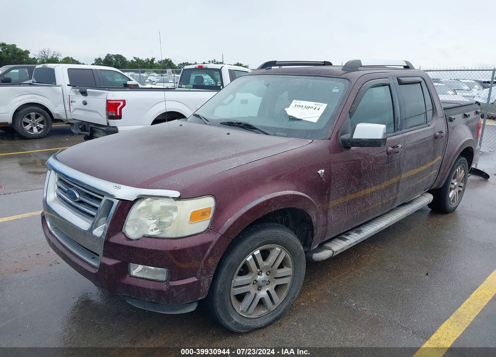 2007 FORD EXPLORER SPORT TRAC LIMITED VIN: 1FMEU538X7UB34151