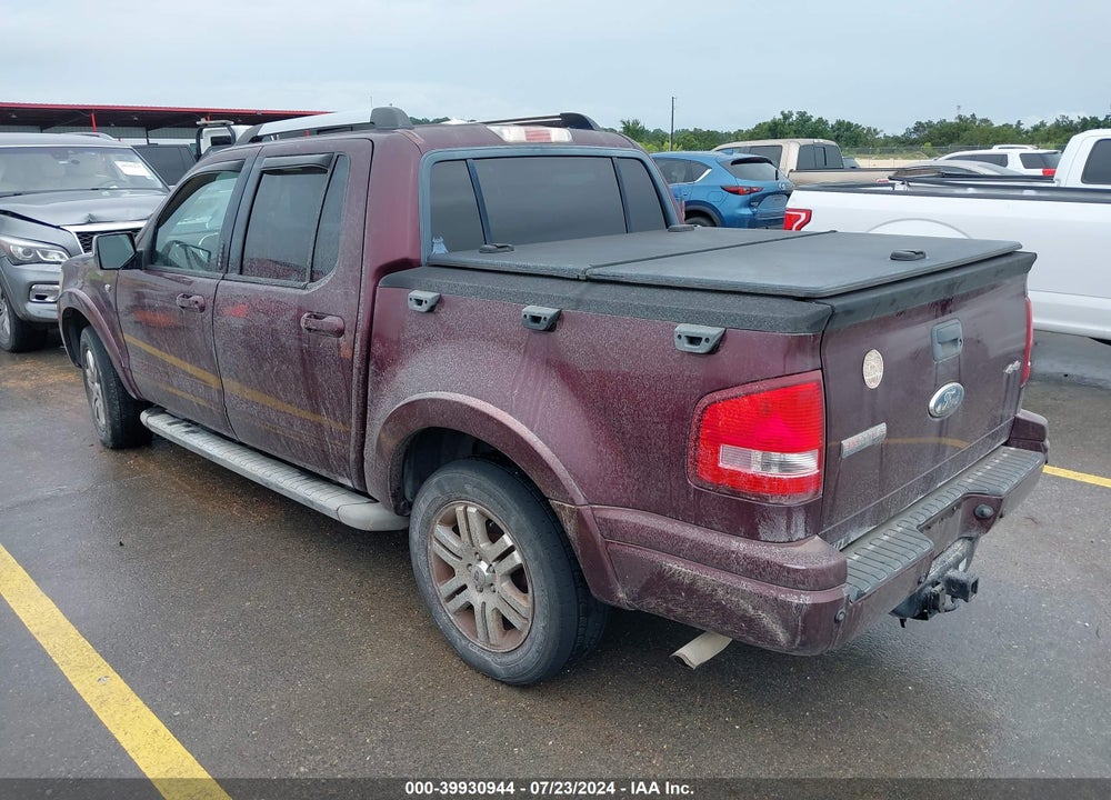 2007 FORD EXPLORER SPORT TRAC LIMITED VIN: 1FMEU538X7UB34151