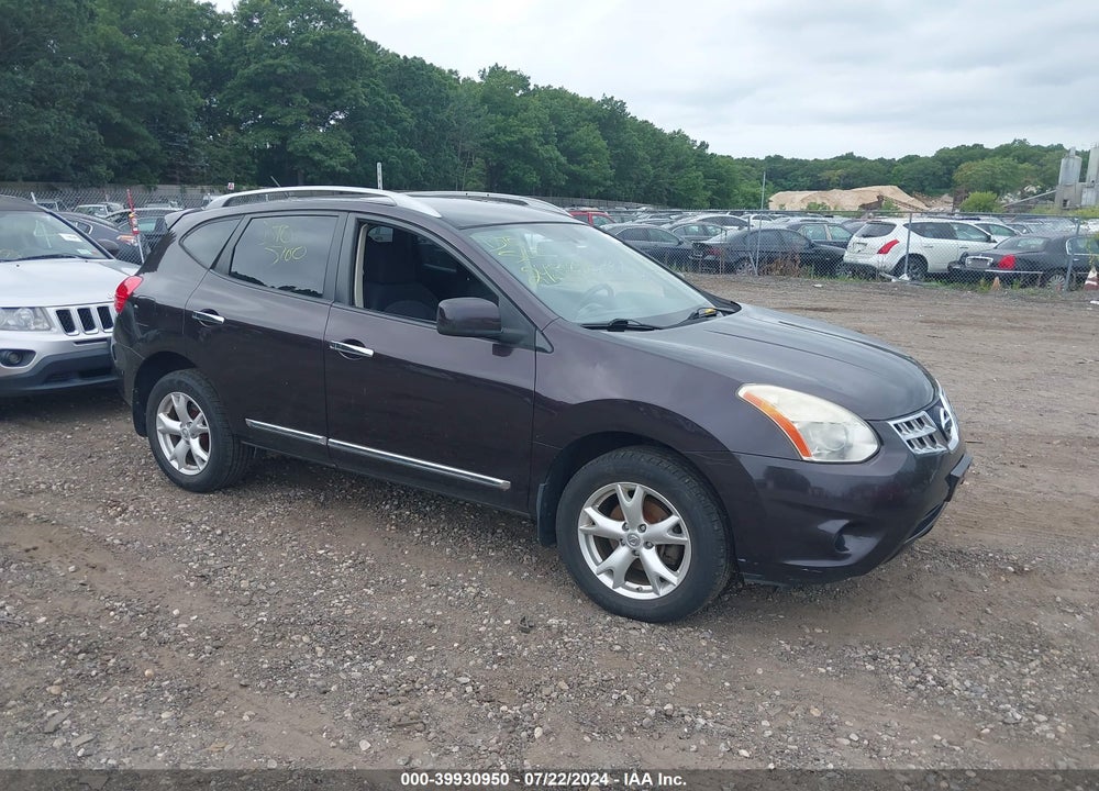 2011 NISSAN ROGUE SV VIN: JN8AS5MVXBW281293