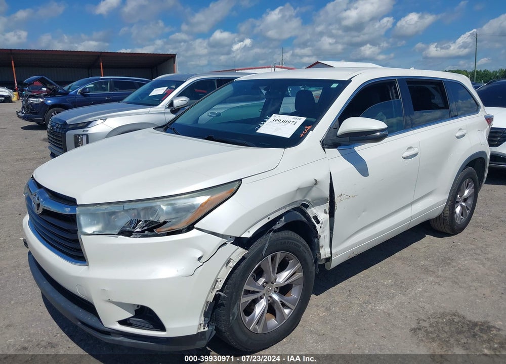 2015 TOYOTA HIGHLANDER LE PLUS V6 VIN: 5TDZKRFH9FS046127