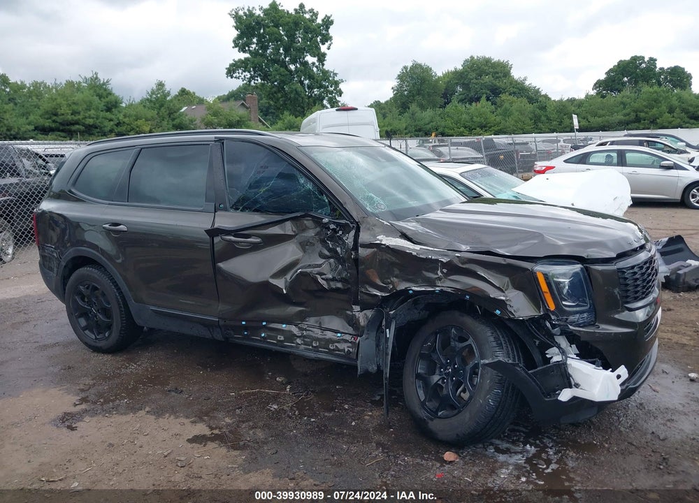 2022 KIA TELLURIDE EX VIN: 5XYP34HC5NG244188