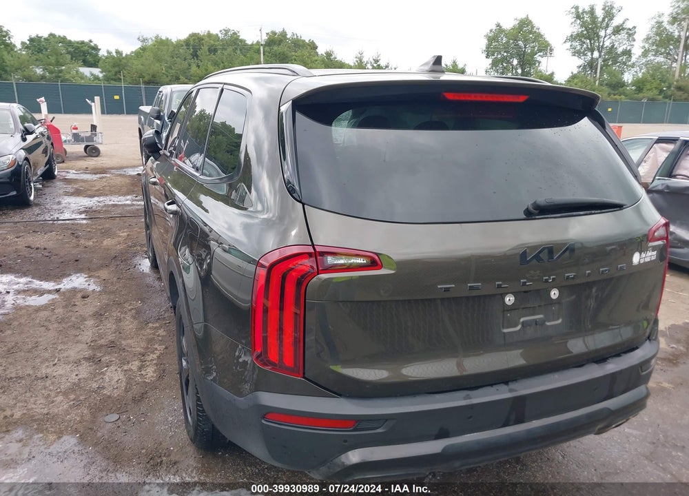 2022 KIA TELLURIDE EX VIN: 5XYP34HC5NG244188