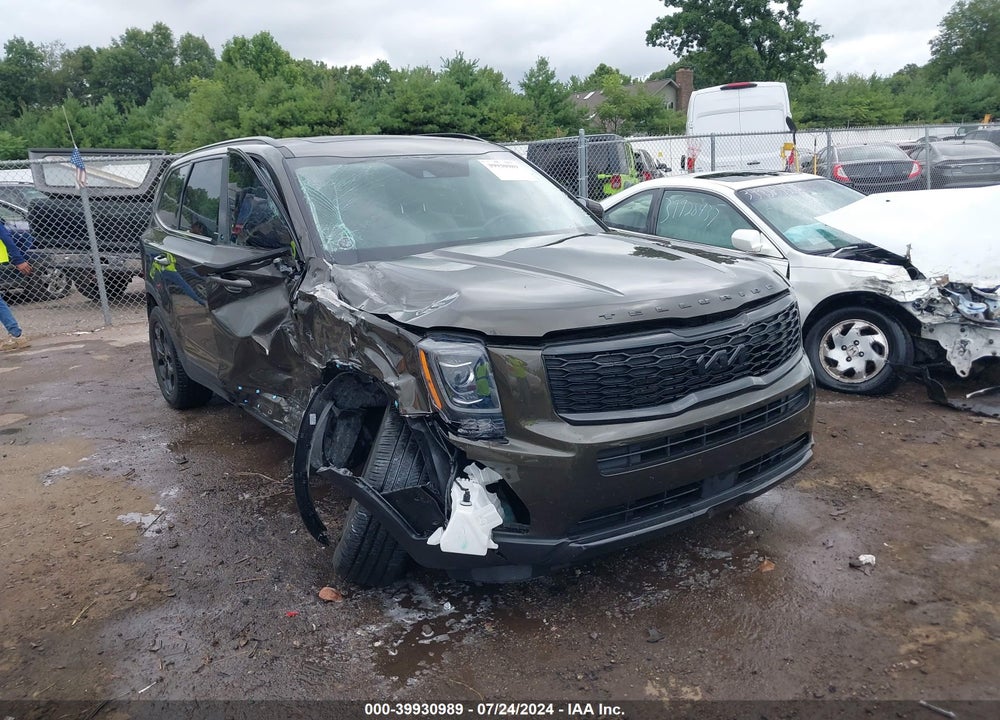 2022 KIA TELLURIDE EX VIN: 5XYP34HC5NG244188