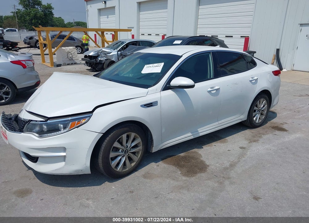 2017 KIA OPTIMA EX VIN: 5XXGU4L35HG157758