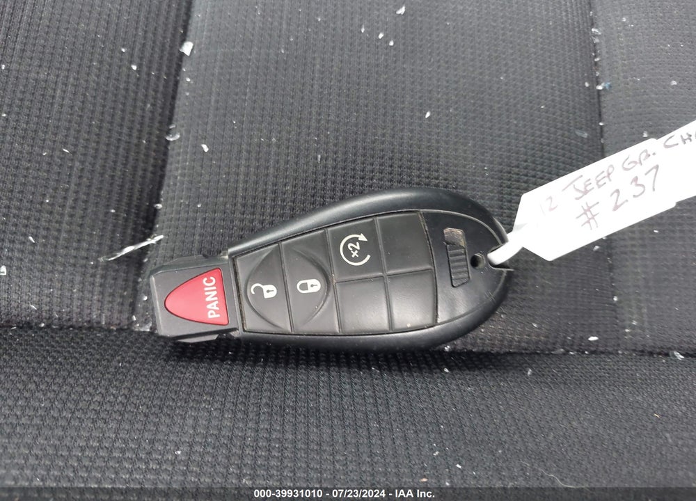 2012 JEEP GRAND CHEROKEE LAREDO VIN: 1C4RJFAG6CC170644