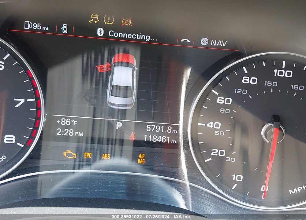 2014 AUDI A6 3.0T PREMIUM PLUS VIN: WAUFGAFC8EN036572