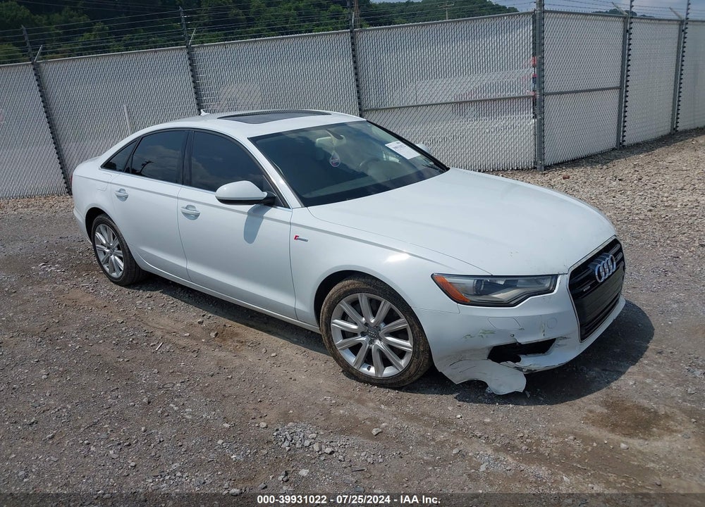 2014 AUDI A6 3.0T PREMIUM PLUS VIN: WAUFGAFC8EN036572