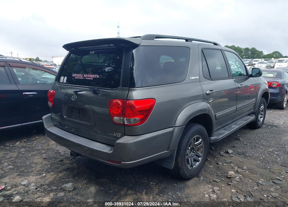 2006 TOYOTA SEQUOIA LIMITED V8 VIN: 5TDZT38A46S265992