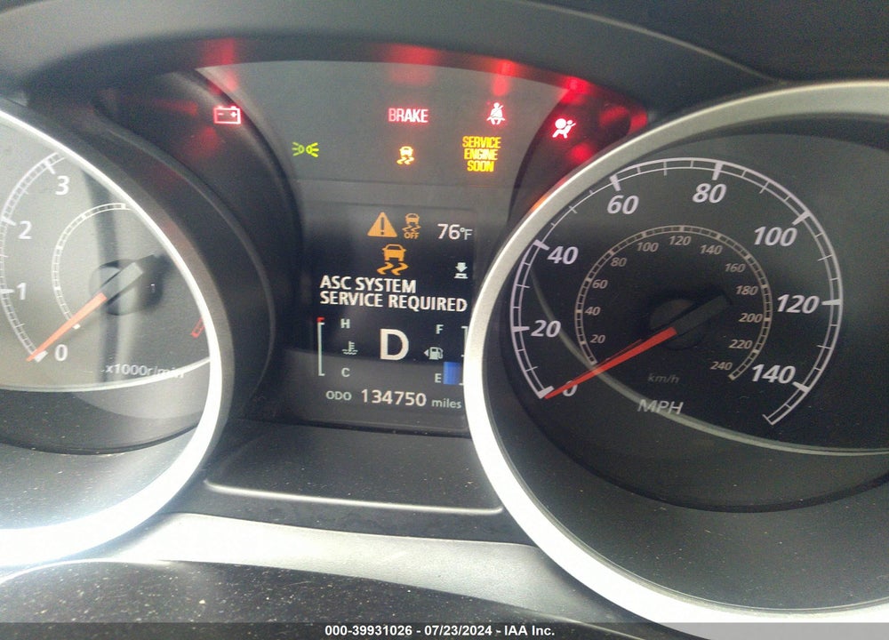 2016 MITSUBISHI LANCER ES VIN: JA32V2FW3GU003476