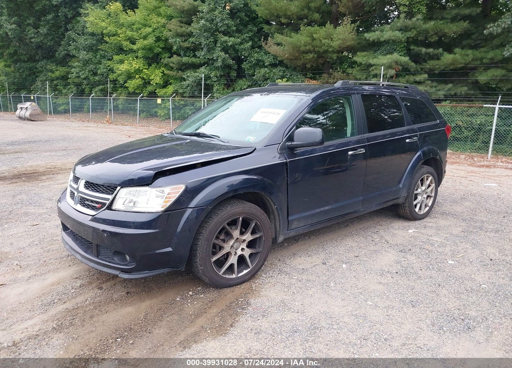 2011 DODGE JOURNEY CREW VIN: 3D4PH3FG3BT510526