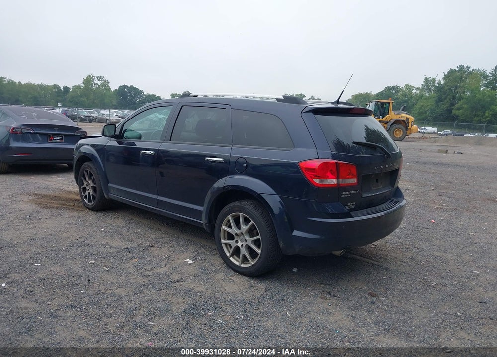 2011 DODGE JOURNEY CREW VIN: 3D4PH3FG3BT510526