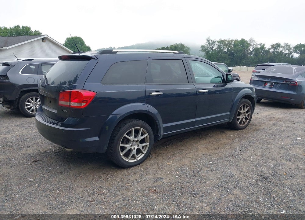 2011 DODGE JOURNEY CREW VIN: 3D4PH3FG3BT510526