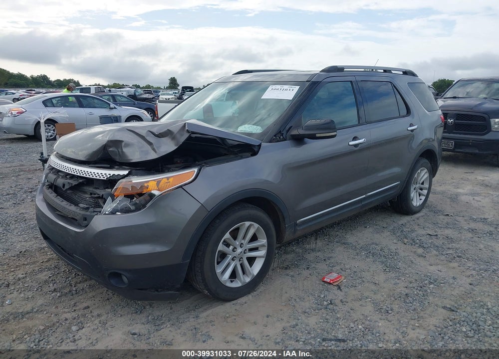 2012 FORD EXPLORER XLT VIN: 1FMHK7D97CGA78460