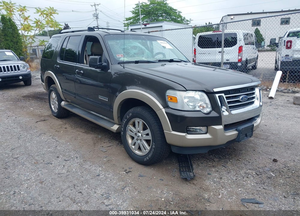 2007 FORD EXPLORER EDDIE BAUER VIN: 1FMEU74E47UB86844