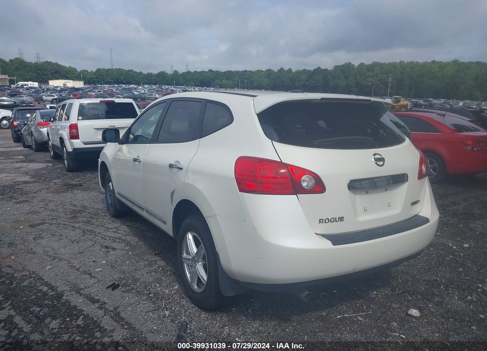 2012 NISSAN ROGUE S VIN: JN8AS5MT8CW299906
