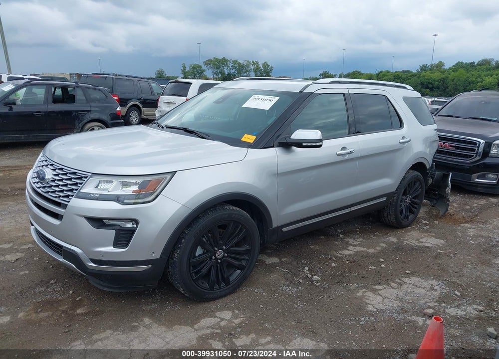 2018 FORD EXPLORER PLATINUM VIN: 1FM5K8HTXJGB74935