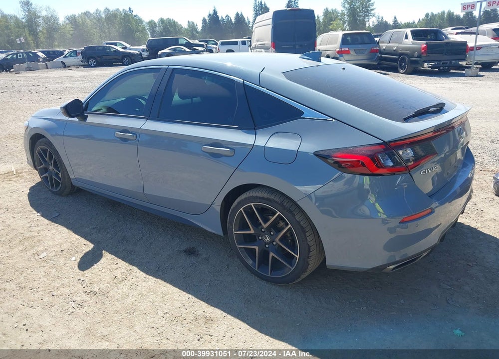 2022 HONDA CIVIC SPORT TOURING VIN: 19XFL1H80NE019406