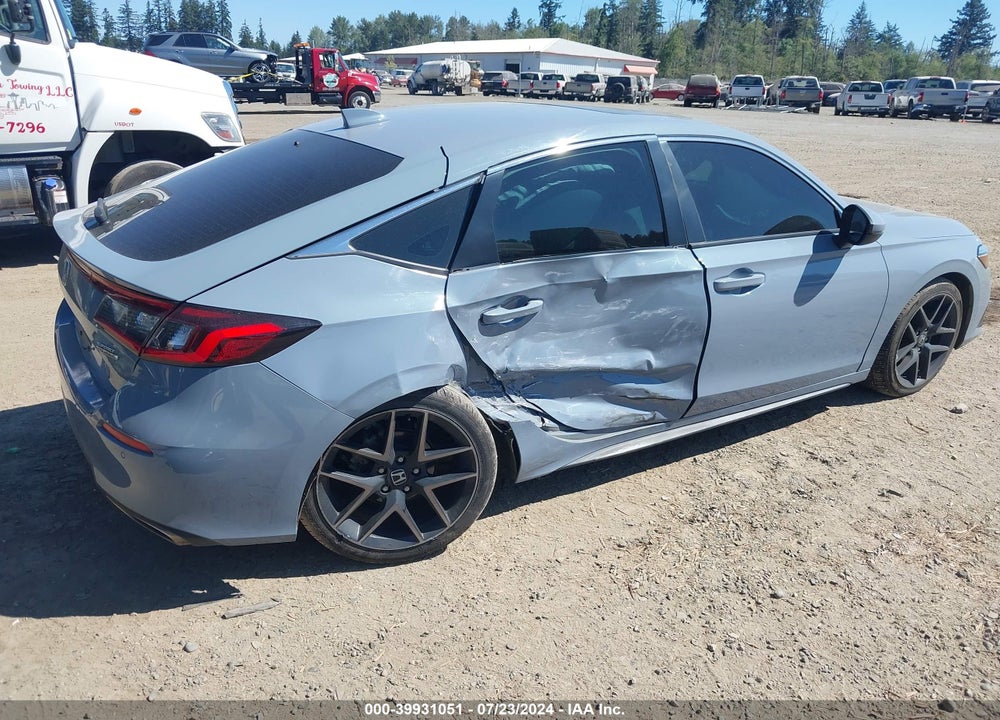 2022 HONDA CIVIC SPORT TOURING VIN: 19XFL1H80NE019406