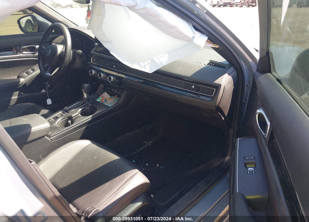 2022 HONDA CIVIC SPORT TOURING VIN: 19XFL1H80NE019406