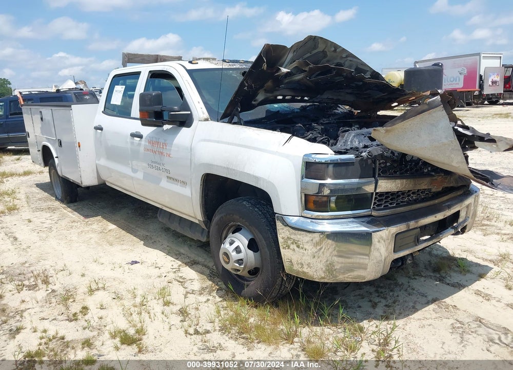 2019 CHEVROLET SILVERADO 3500HD CHASSIS WT VIN: 1GB4KVCYXKF147439