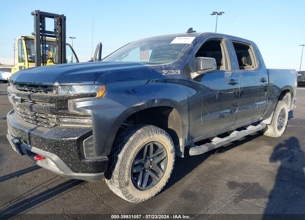 2021 CHEVROLET SILVERADO 1500 4WD SHORT BED LT TRAIL BOSS VIN: 1GCPYFED8MZ426560