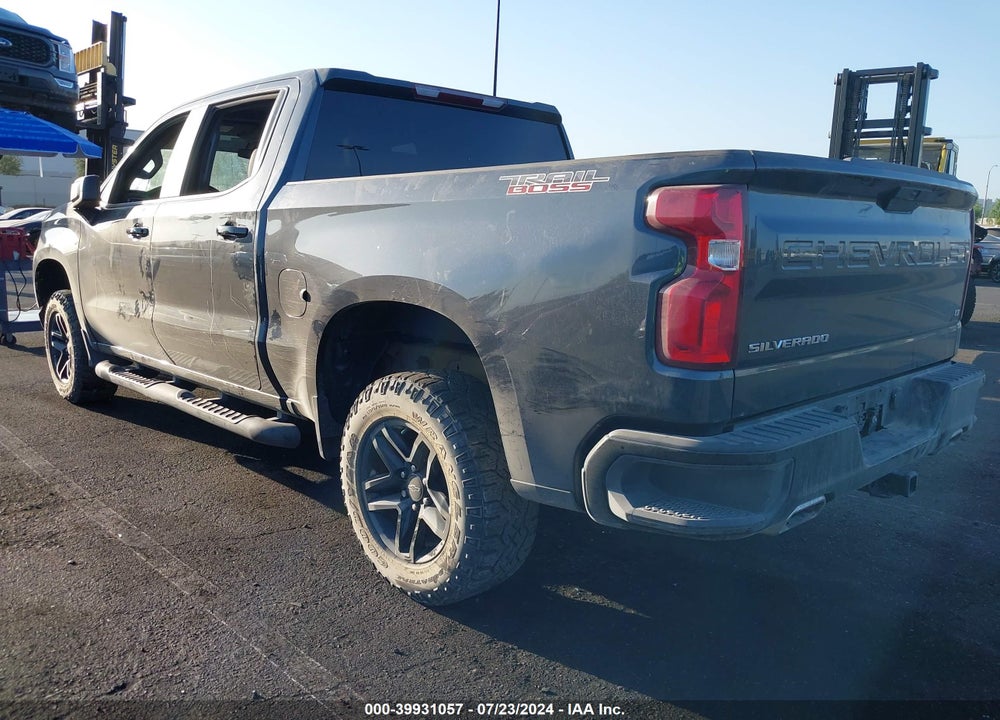 2021 CHEVROLET SILVERADO 1500 4WD SHORT BED LT TRAIL BOSS VIN: 1GCPYFED8MZ426560