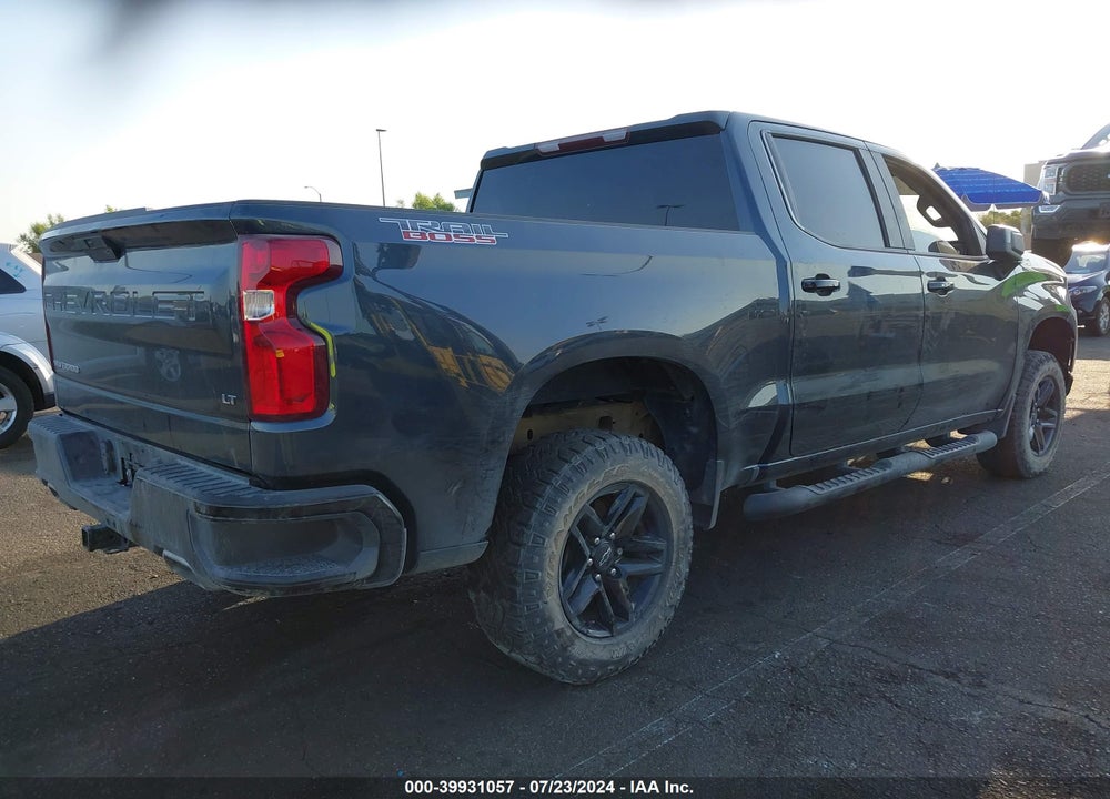 2021 CHEVROLET SILVERADO 1500 4WD SHORT BED LT TRAIL BOSS VIN: 1GCPYFED8MZ426560