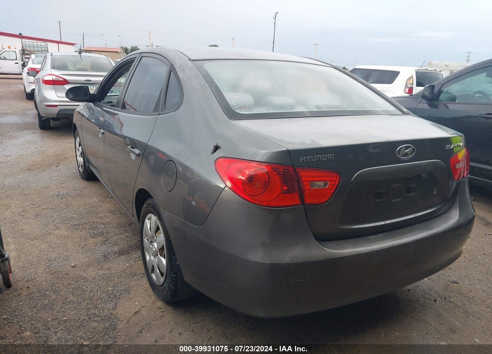 2007 HYUNDAI ELANTRA GLS/LIMITED/SE VIN: KMHDU46DX7U054251