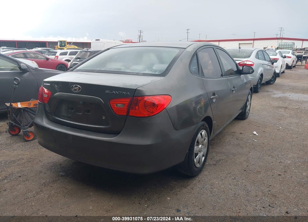 2007 HYUNDAI ELANTRA GLS/LIMITED/SE VIN: KMHDU46DX7U054251