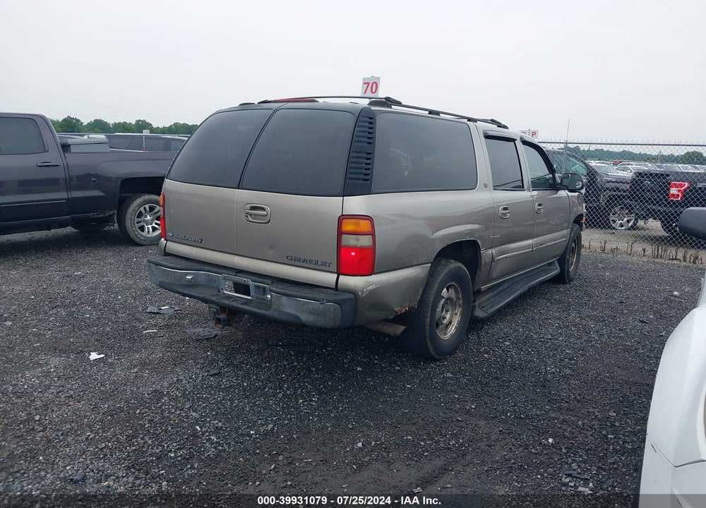2000 CHEVROLET SUBURBAN 1500 LT VIN: 3GNFK16T7YG112174