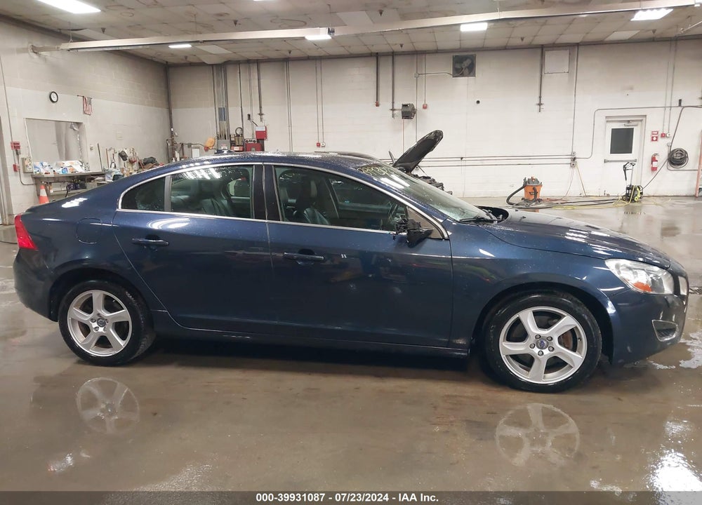 2013 VOLVO S60 T5 PLATINUM VIN: YV1612FH3D1209839