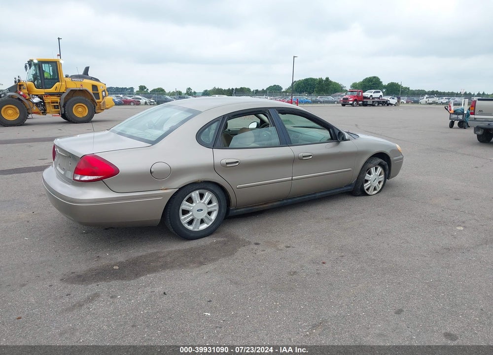 2007 FORD TAURUS SEL VIN: 1FAFP56U77A204950