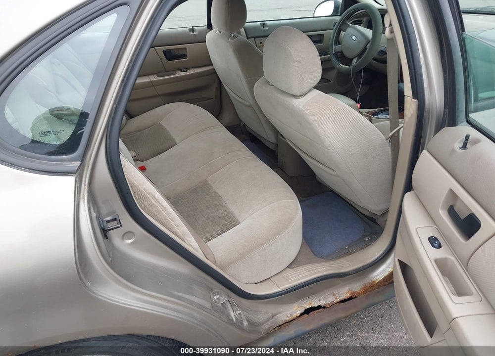 2007 FORD TAURUS SEL VIN: 1FAFP56U77A204950