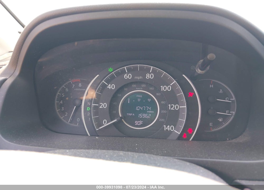 2013 HONDA CR-V LX VIN: 2HKRM4H35DH623978