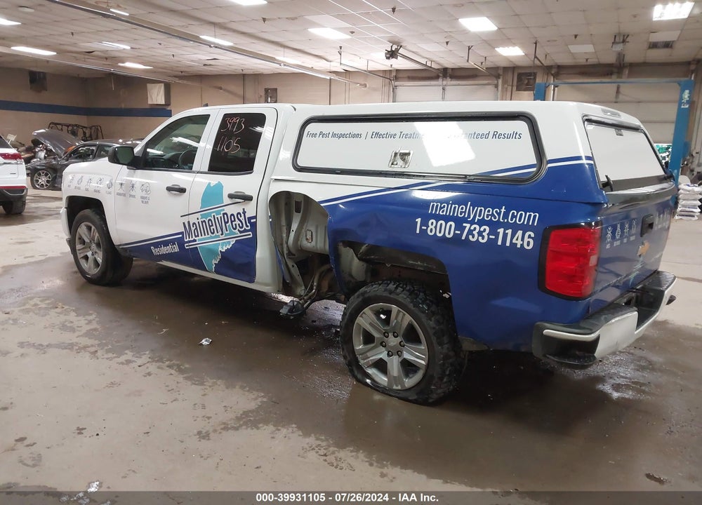 2017 CHEVROLET SILVERADO 1500 VIN: 1GCVKPEHXHZ253552