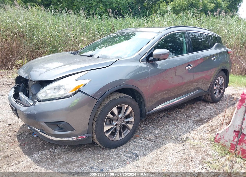 2016 NISSAN MURANO PLATINUM/S/SL/SV VIN: 5N1AZ2MH9GN150199