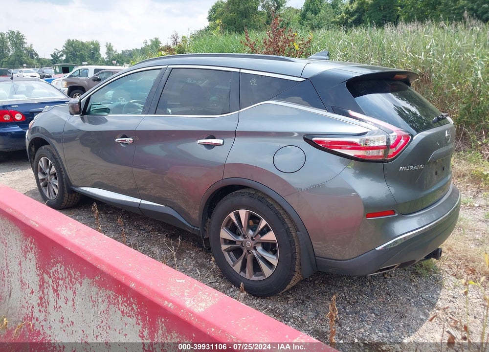 2016 NISSAN MURANO PLATINUM/S/SL/SV VIN: 5N1AZ2MH9GN150199