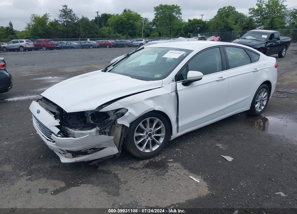 2017 FORD FUSION SE VIN: 3FA6P0H78HR231009