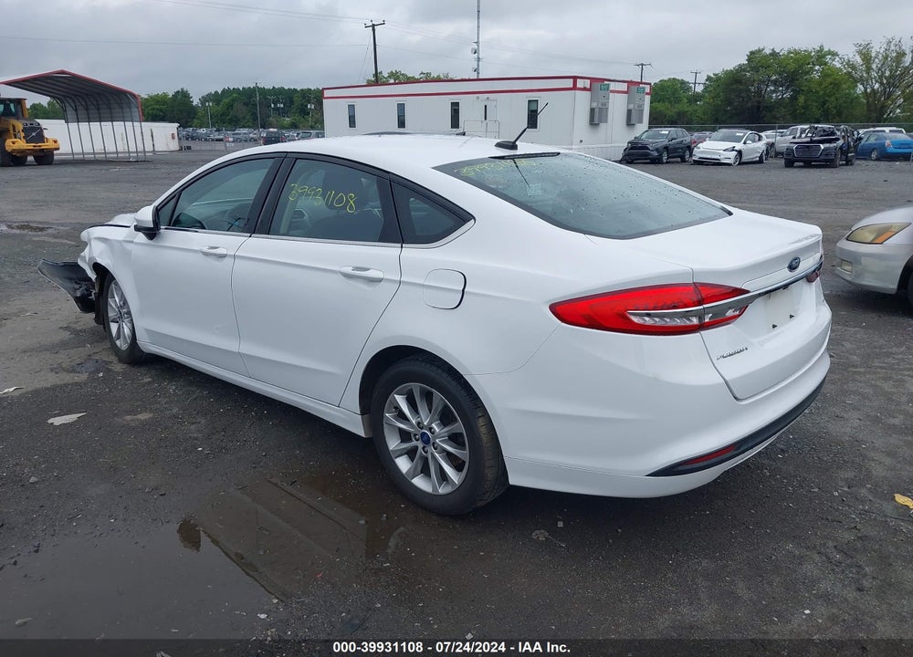 2017 FORD FUSION SE VIN: 3FA6P0H78HR231009