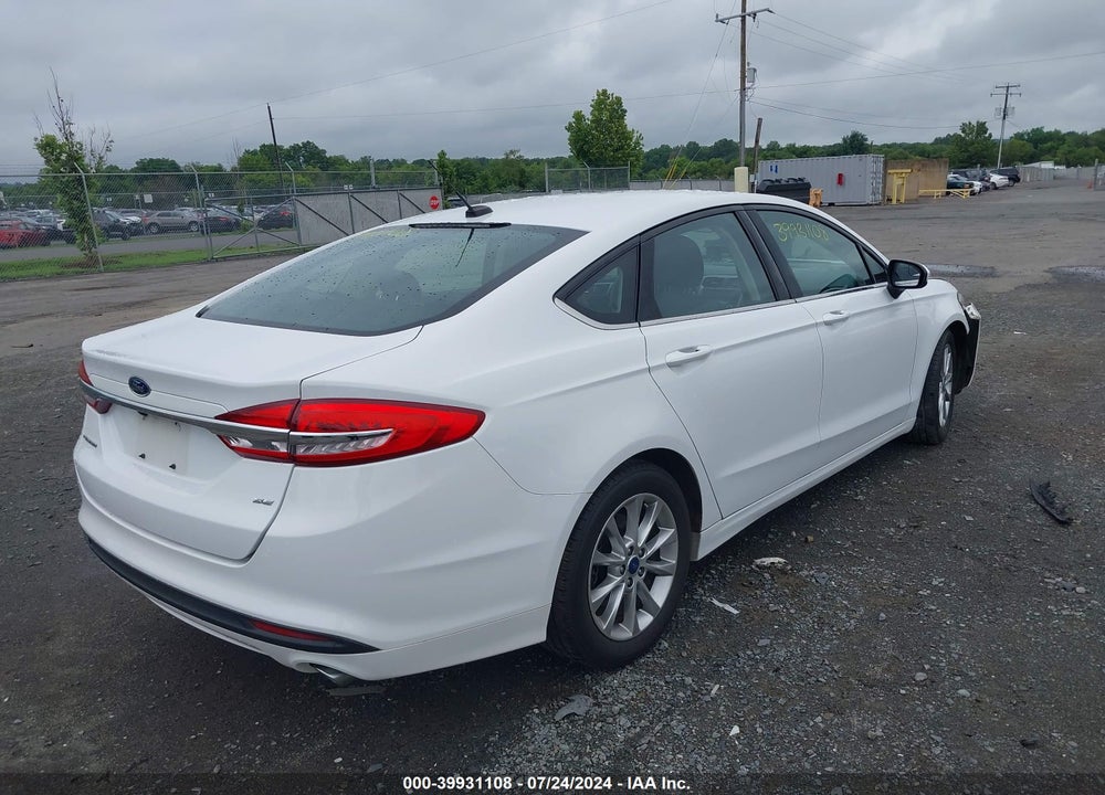 2017 FORD FUSION SE VIN: 3FA6P0H78HR231009